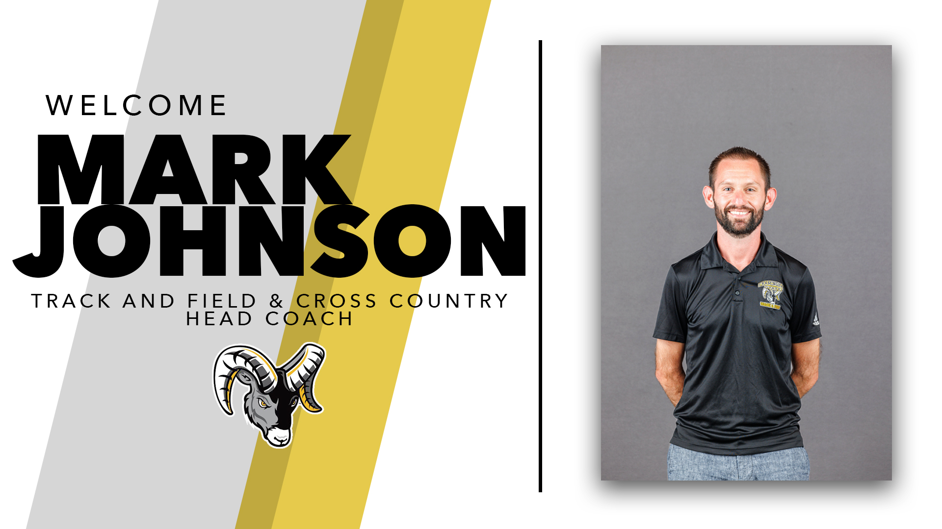 Mark Johnson Named Staff Assistant and Head Men&rsquo;s & Women&rsquo;s Cross Country and Women&rsquo;s Outdoor Track & Field Coach