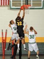 Men's Basketball Holds on for 78-74 Win over Worcester State
