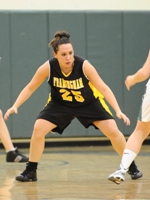 Women's Basketball Falls at MCLA, 57-45