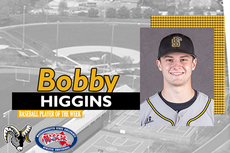 Higgins Earns MASCAC Baseball Player of the Week