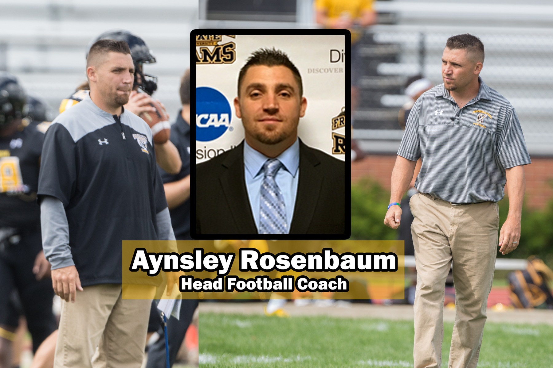 Rosenbaum Named Framingham State Head Football Coach