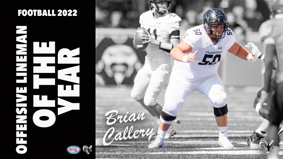 Callery & Oloyede Earn Major Awards as Football Lands 10 on All-MASCAC Teams