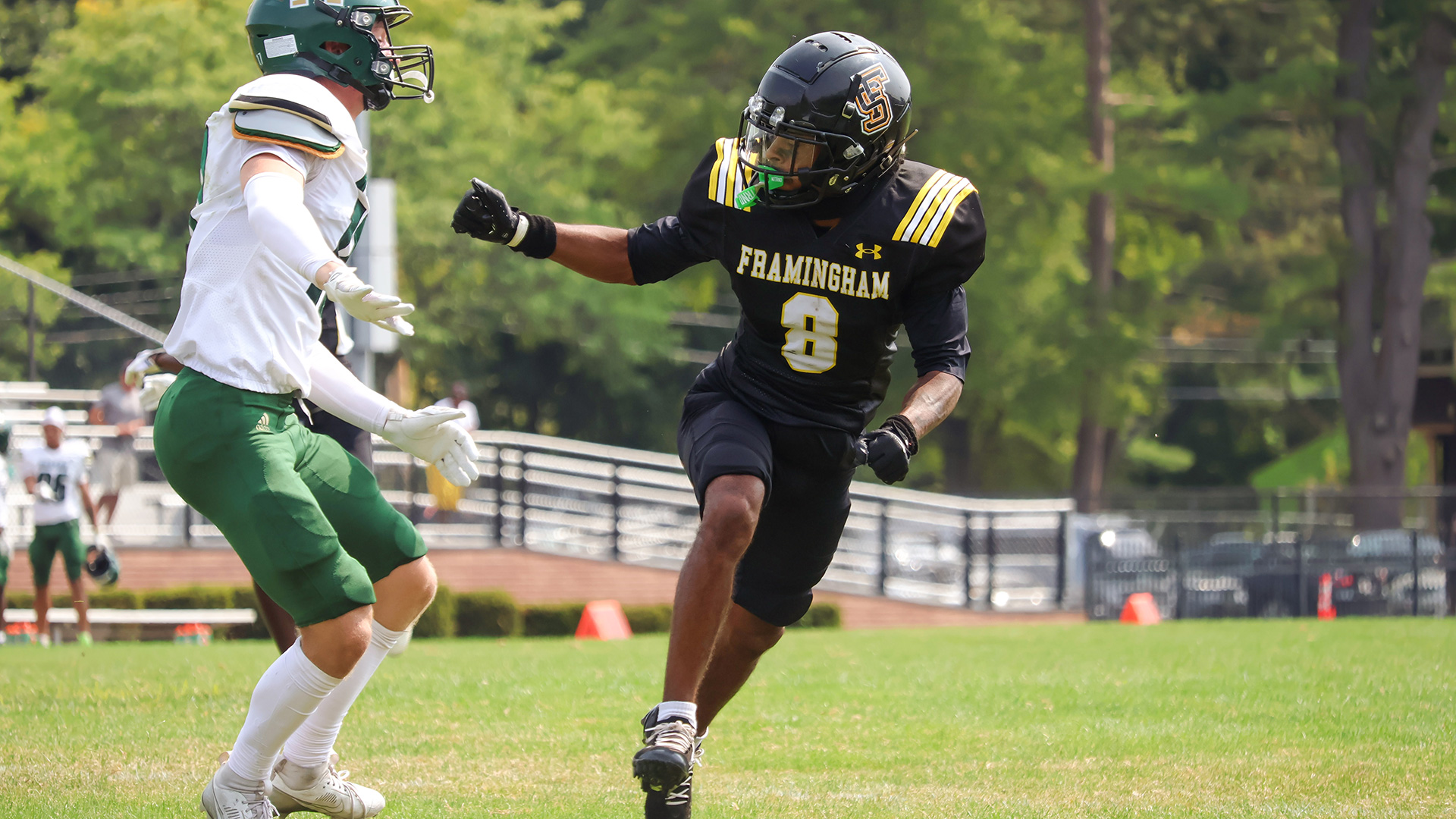 Football Soars to 22-12 Victory over Fitchburg State