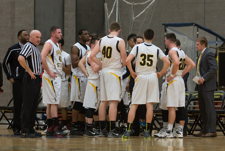 Men&rsquo;s Basketball Closes Season with Convincing Victory over Worcester State