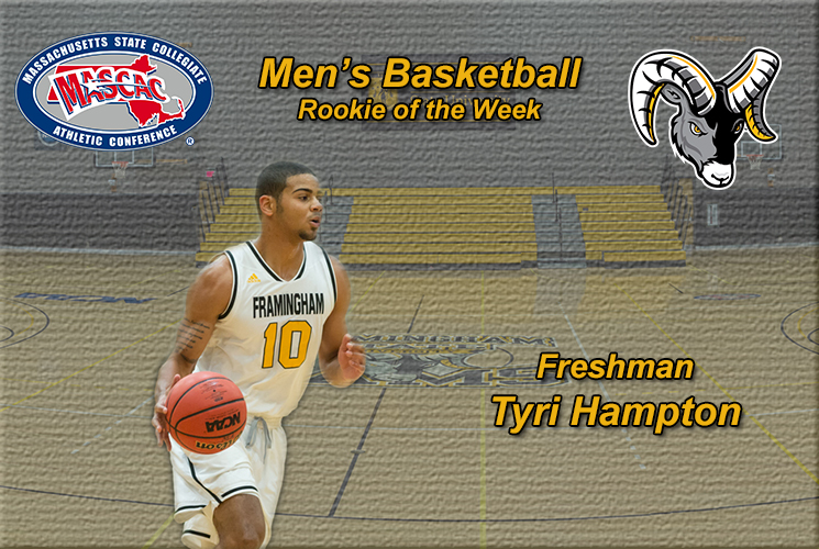Hampton Named MASCAC Men&rsquo;s Basketball Rookie of the Week