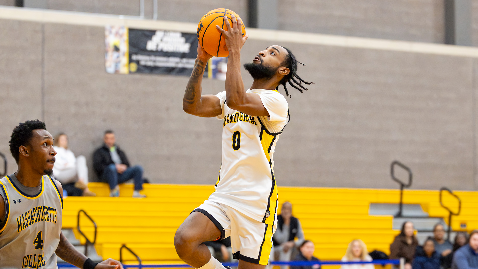 Fourth Seed Men's Basketball Falls to Second Seed Worcester State in MASCAC Semifinal