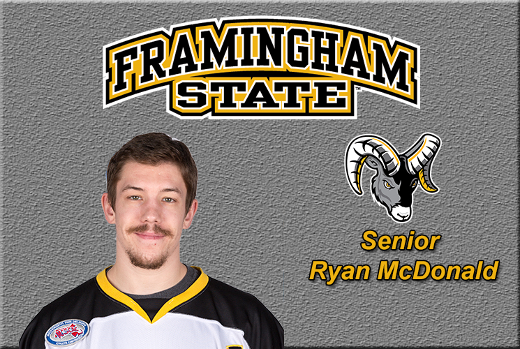 McDonald Named to MASCAC Men&rsquo;s Ice Hockey All-Conference Team