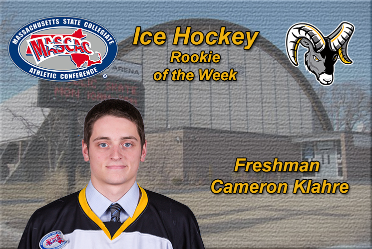 Klahre Named MASCAC Rookie of the Week
