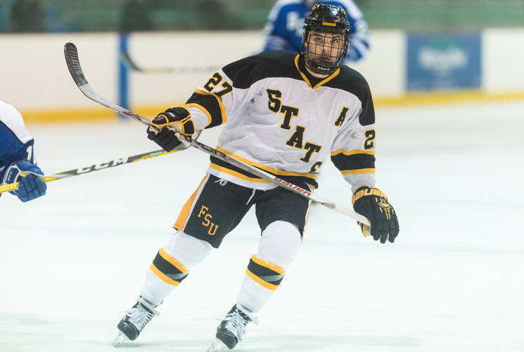Plymouth State Skated by Ice Hockey on Senior Day