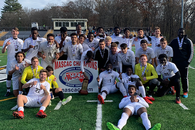 Men&rsquo;s Soccer Blanks Salem 1-0 in MASCAC Championship; Capture First Title Since 2011