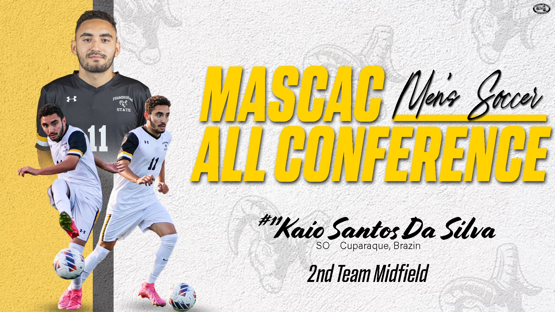 Santos Da Silva Named Men&rsquo;s Soccer All-MASCAC