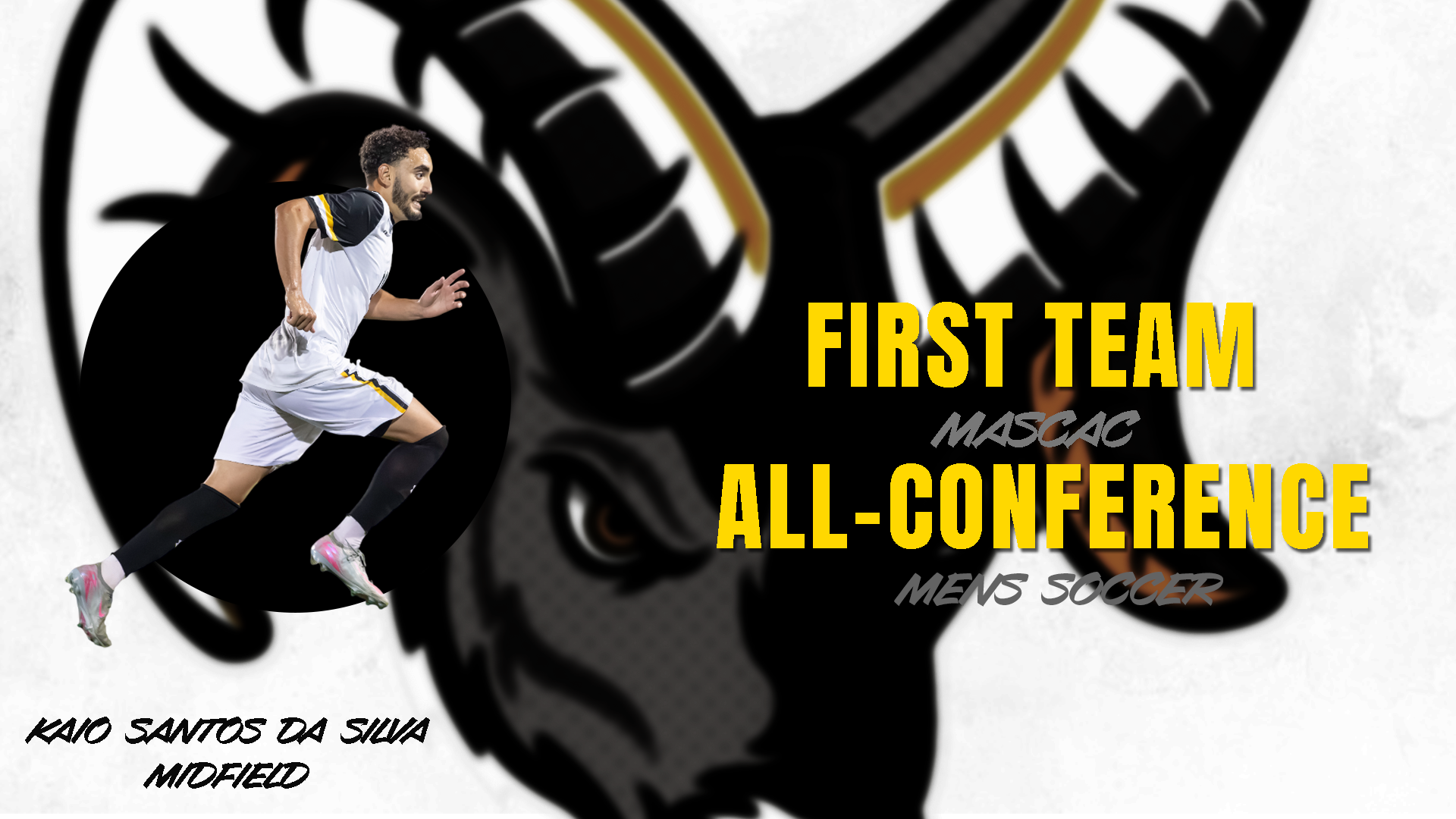 Santos Da Silva &amp; Holt Earn Men&rsquo;s Soccer All-MASCAC Honors