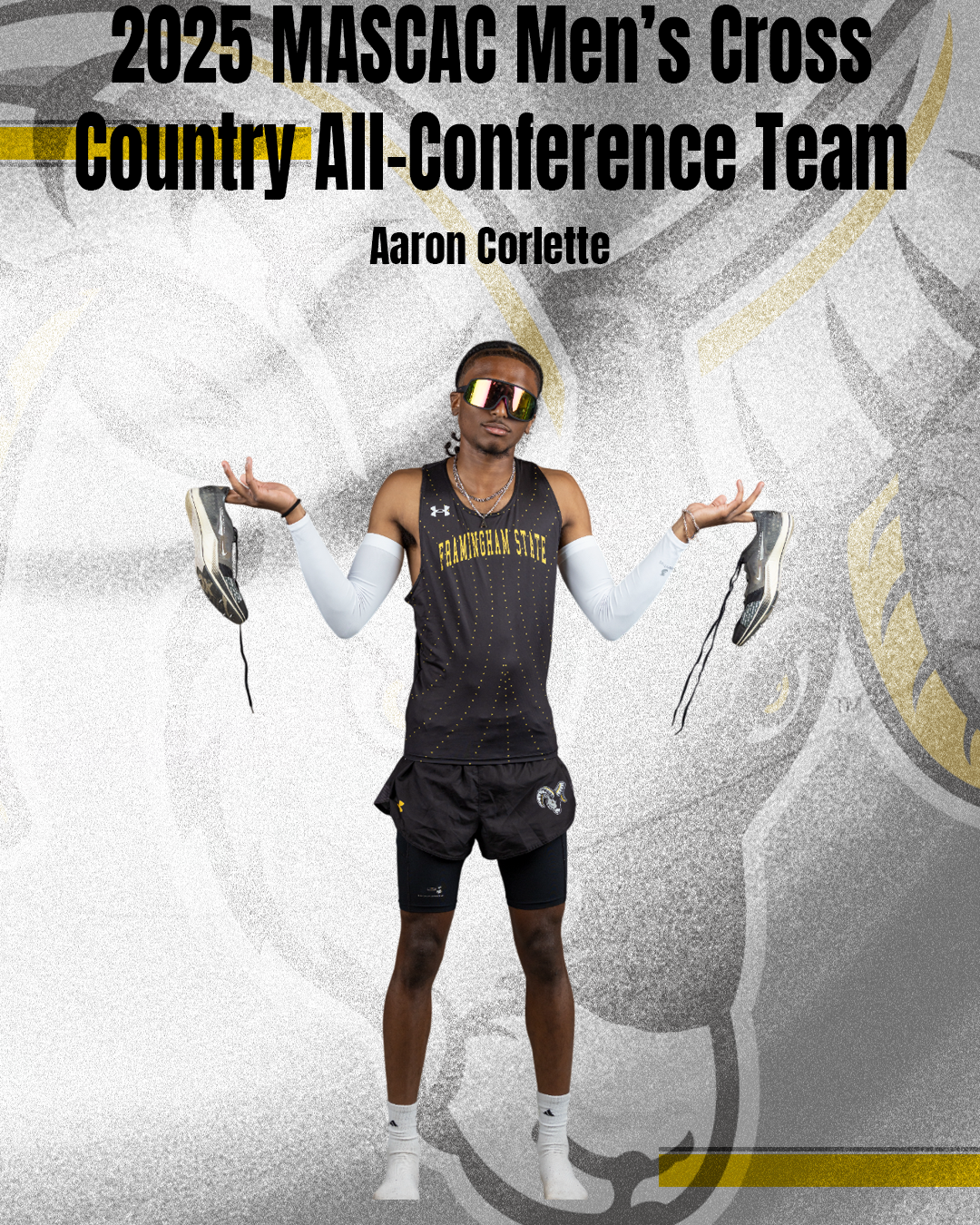 Corlette Earns All-MASCAC Men&rsquo;s Cross Country Honors