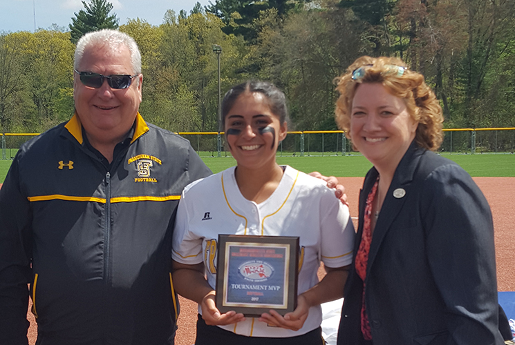 MASCAC Tournament MVP Kelsi Gunarathne