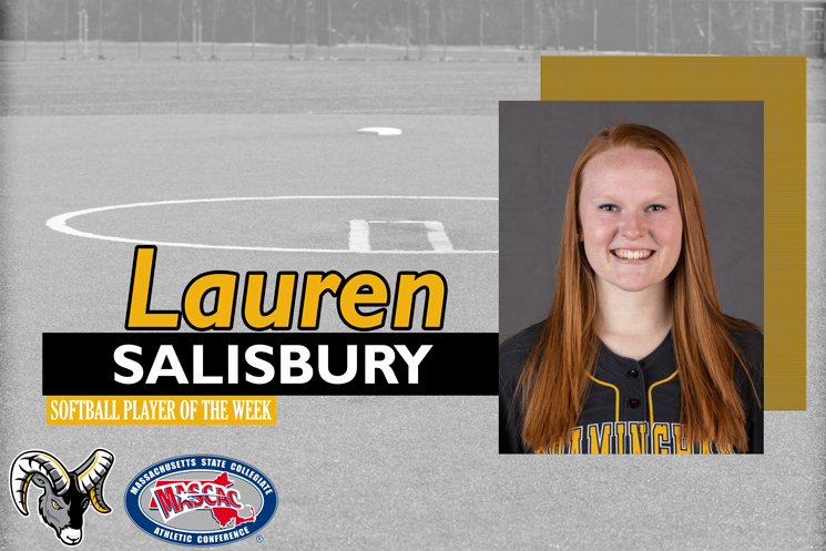 Salisbury, Gunarathne and Pepin Earn MASCAC Softball Weekly Honors