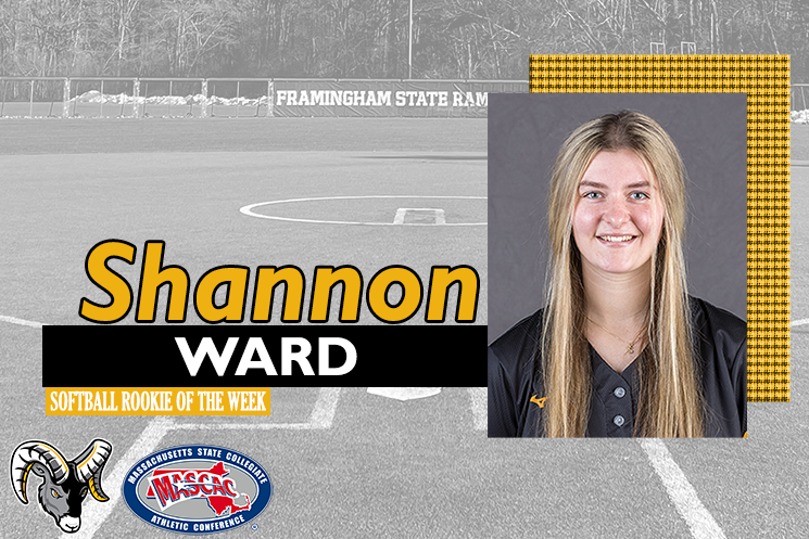 Ward Earns MASCAC Softball Rookie of the Week