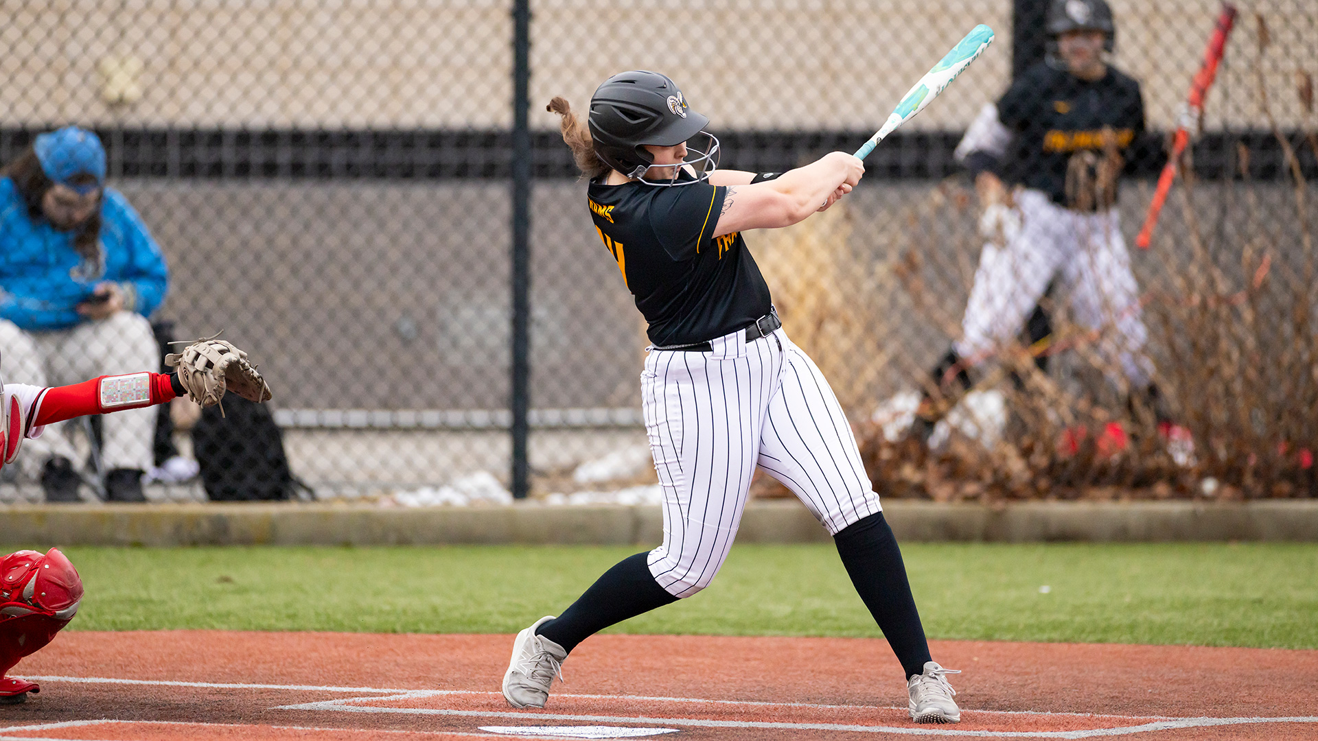 Softball Falls Twice at Babson