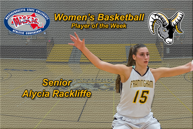 Rackliffe Tabbed MASCAC & NEWBA Player of the Week