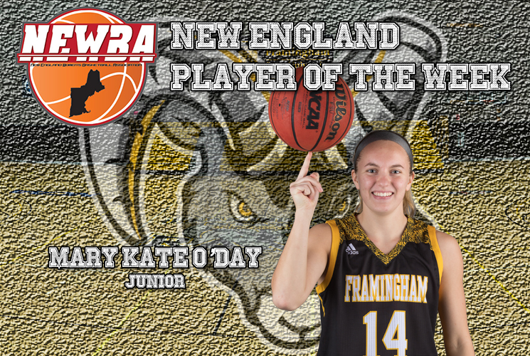O'Day Tabbed NEWBA Player of the Week