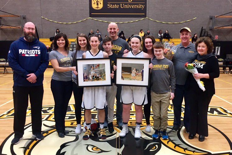 Strong Second Half Pushes Women&rsquo;s Basketball Past Bridgewater State 70-57