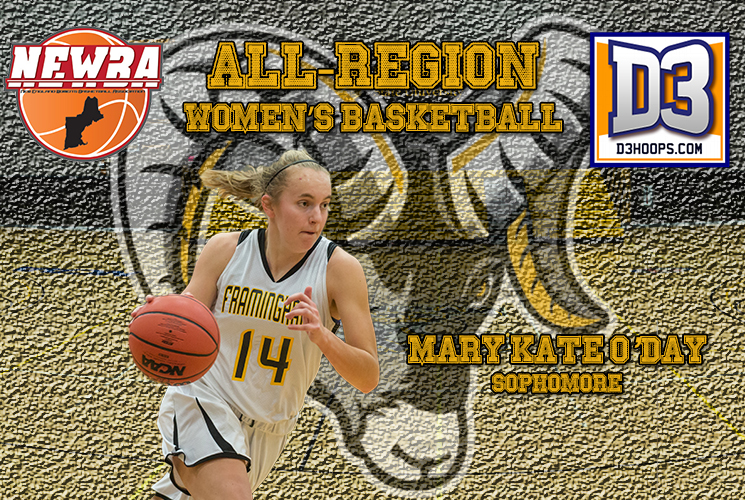 O&rsquo;Day Honored with Selection to D3hoops.com All-Region Team and NEWBA All-Region Team