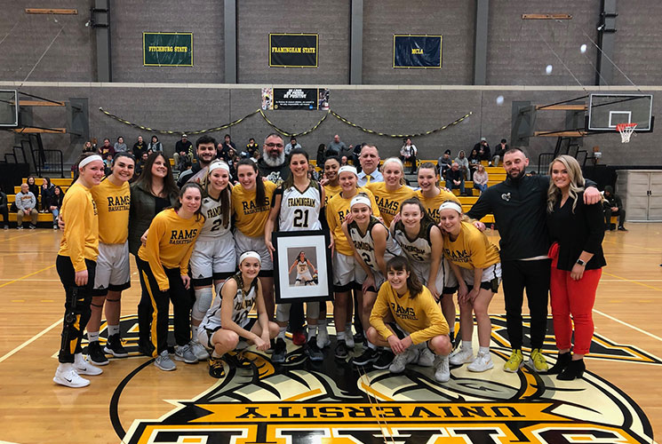 Velozo and Harris Lead Women's Basketball Past MCLA 80-52