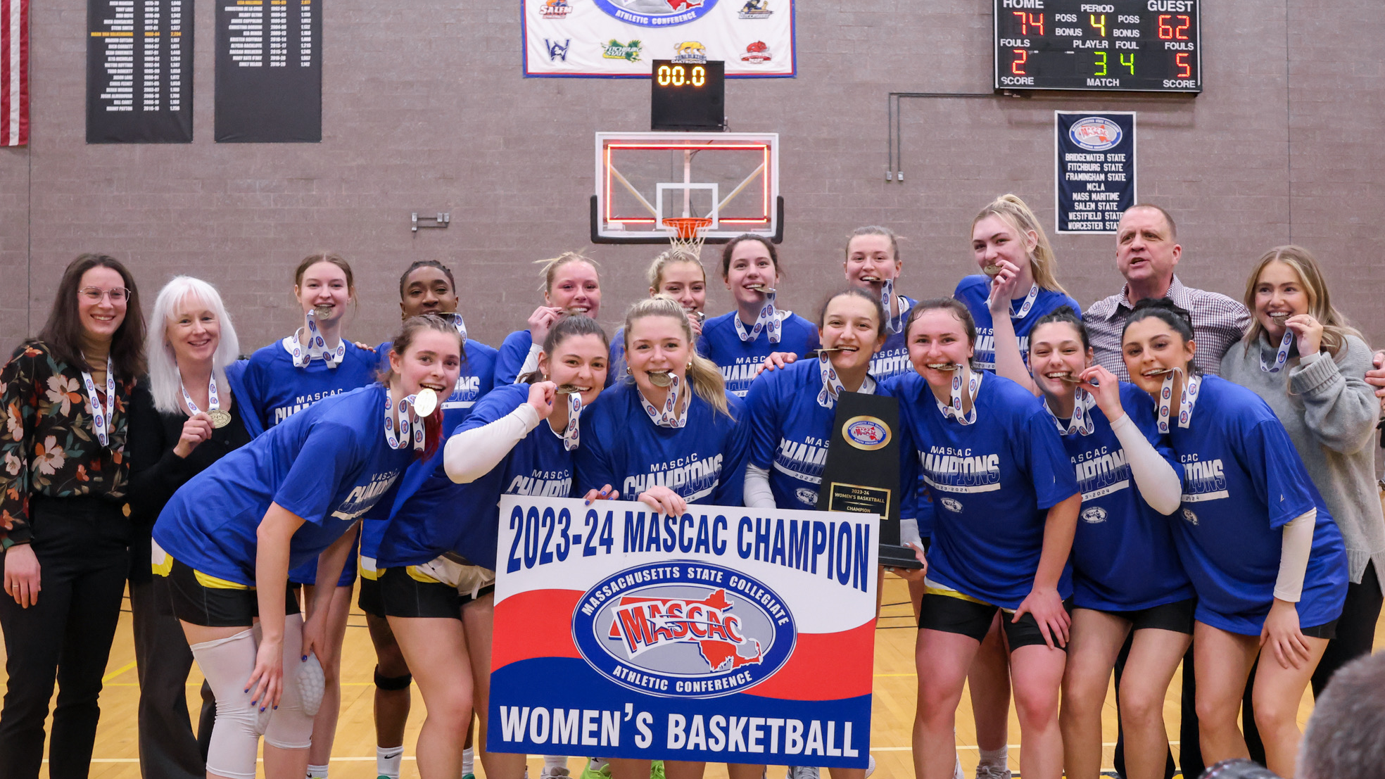 Women&rsquo;s Basketball Captures Their Third MASCAC Championship in Four Seasons with 74-62 Win Over Bridgewater State