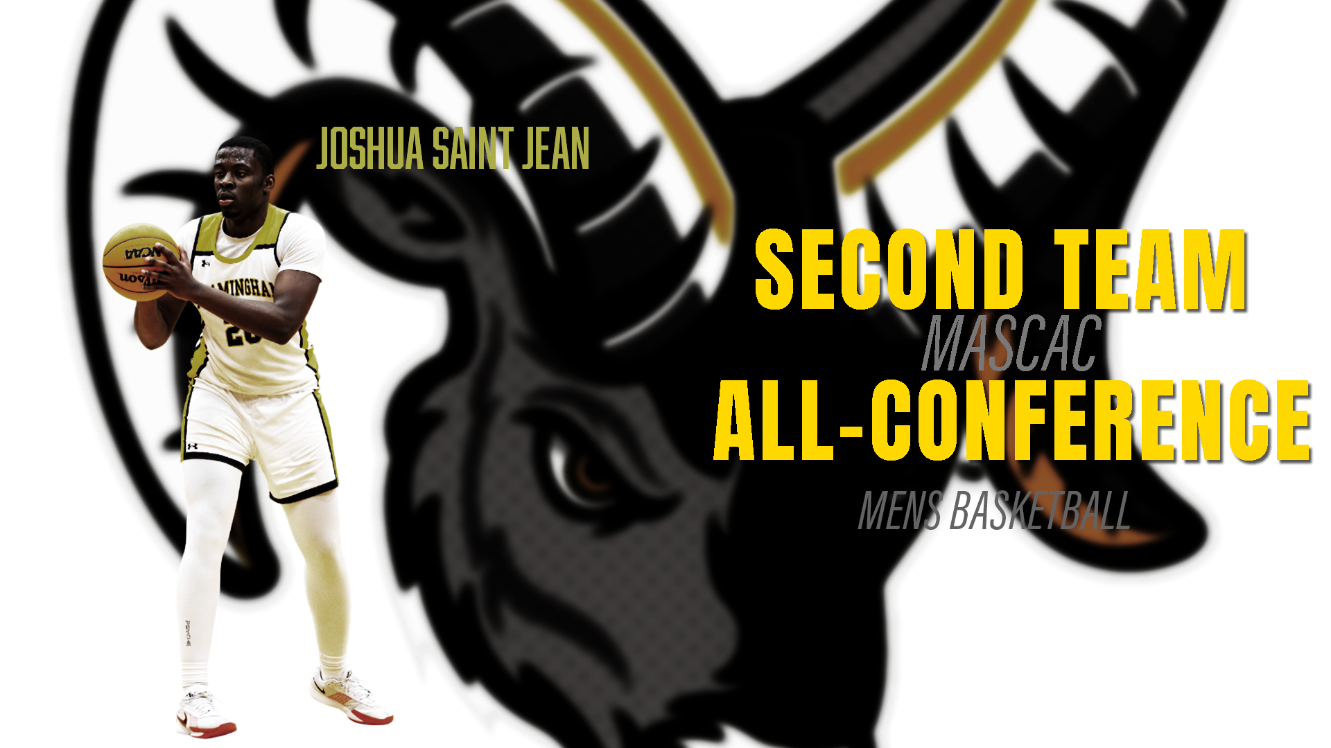 Saint Jean Earns Second Team All-MASCAC Men&rsquo;s Basketball Honors