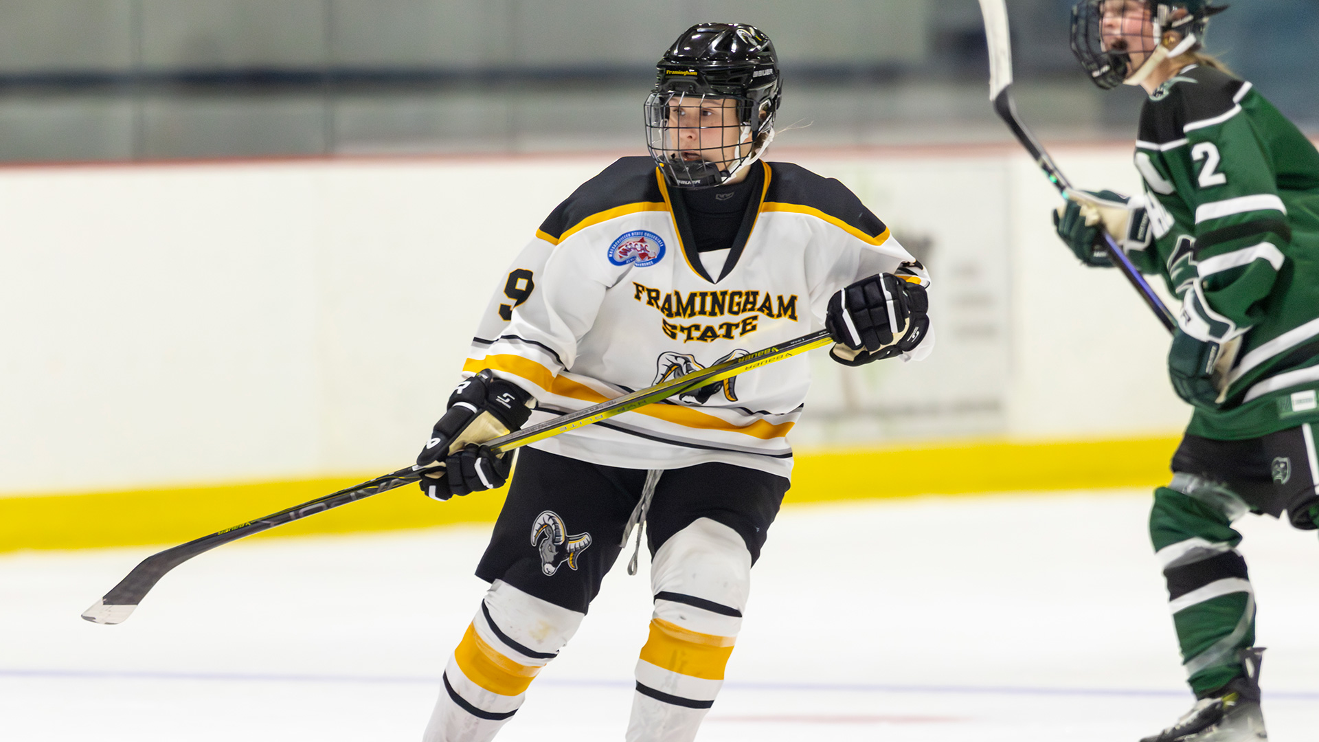 Women's Ice Hockey Defeats Anna Maria 7-4