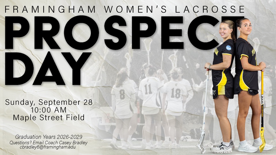 Framingham State Women's Lacrosse to Hold Fall Prospect Clinic