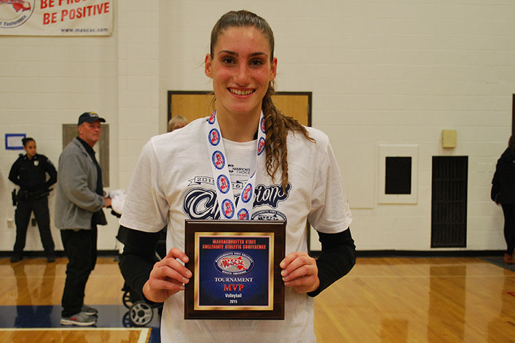Rackliffe Named MASCAC Volleyball Player of the Week