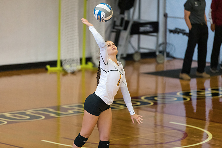 Volleyball Defeats Fitchburg 3-0 before Falling in Five Sets to Curry
