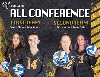 Volleyball Lands Four on All-MASCAC Team