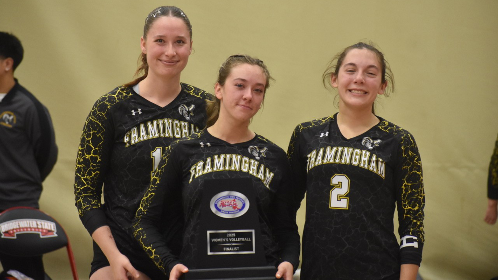 Third Seed Volleyball Defeated 3-1 by Top Seed Bridgewater State in MASCAC Tournament Final